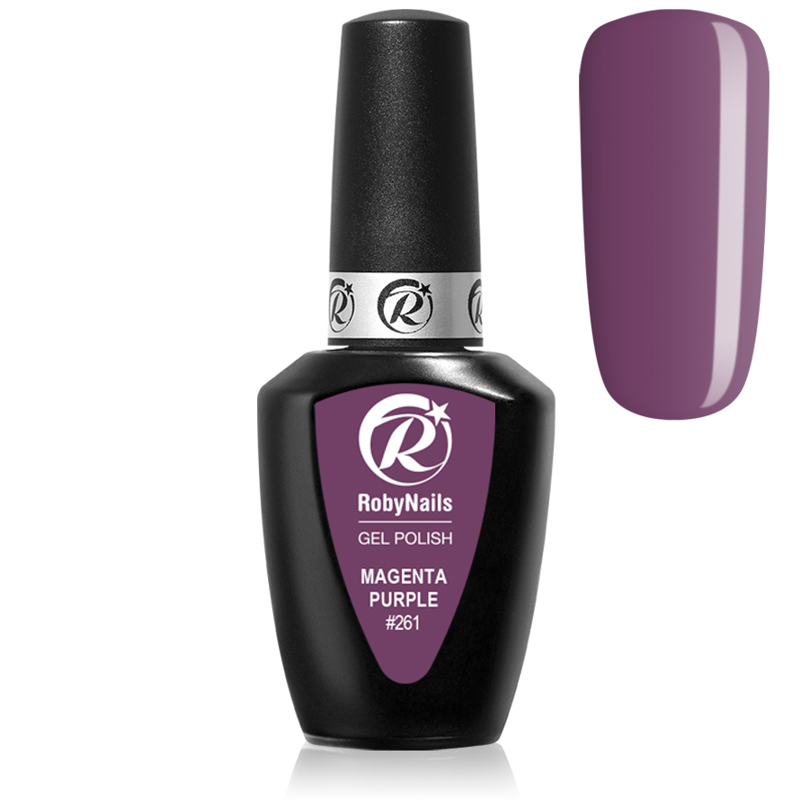 GEL POLISH MAGENTA PURPLE #261