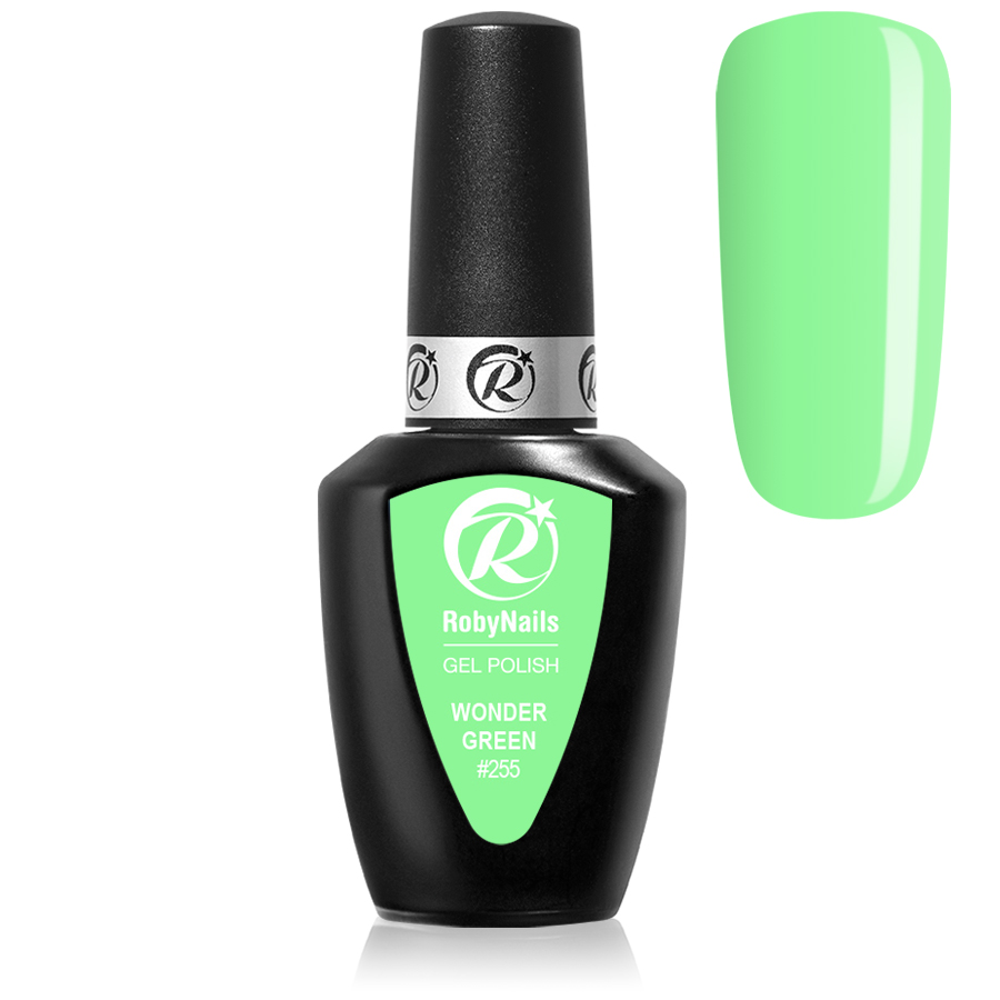 GEL POLISH WONDER GREEN #255