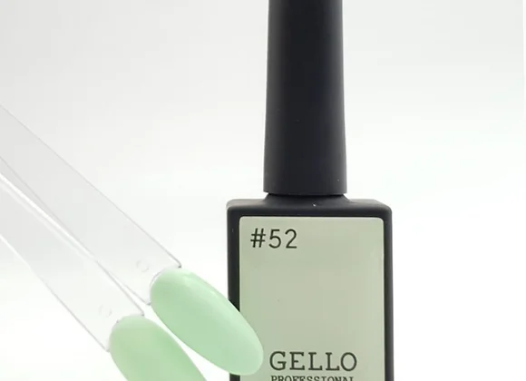 לק ג'ל ג'לו צבע מנטה GELLO #52