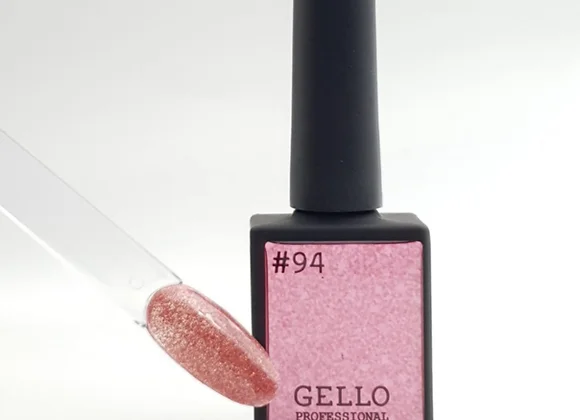 לק ג'ל ג'לו צבע נצנץ פלאש ורוד GELLO #94