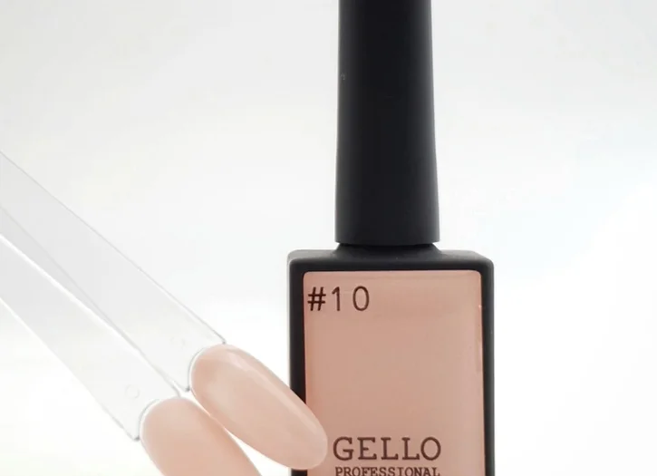 לק ג'ל ג'לו צבע ניוד שקוף GELLO #10