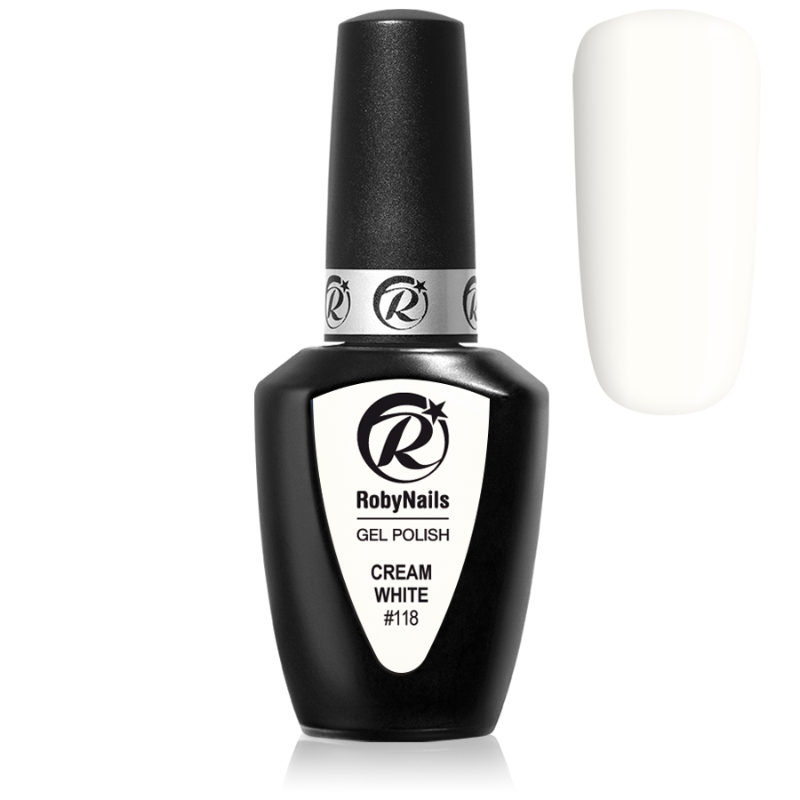 GEL POLISH CREAM WHITE #118