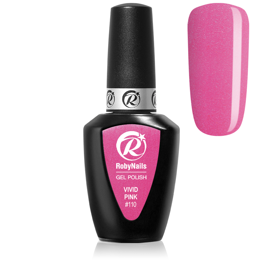 GEL POLISH VIVID PINK #110