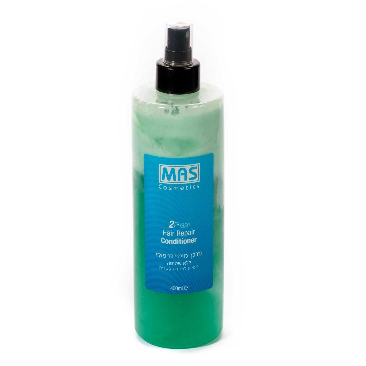 2 Phase Hair Repair Conditioner – MAS Cosmetics | מרכך דו-פאזי לשיקום השיער – MAS Cosmetics