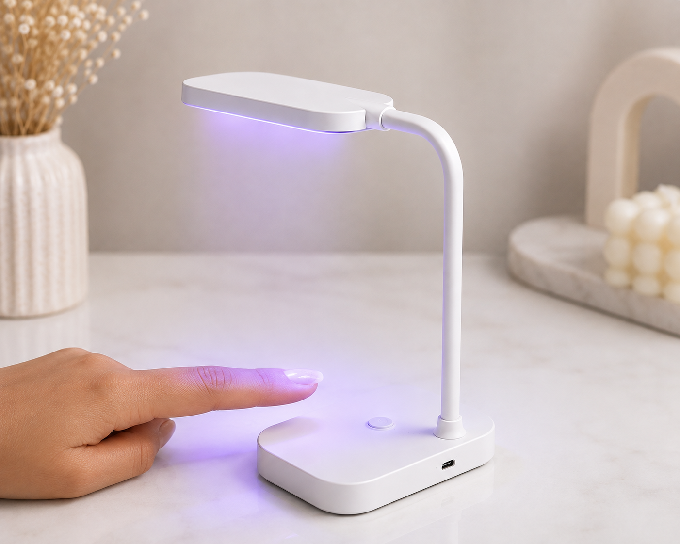 מנורת ייבוש אלחוטית U3 UV/LED – 12W